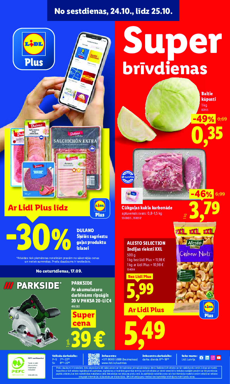 lidl - Aktuālais akciju buklets (2026-10-19 - 2026-10-25) - page: 32