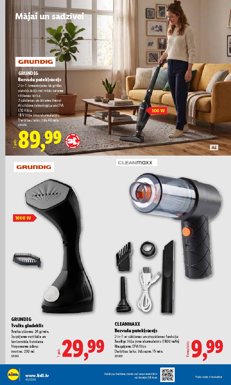 lidl - Nepārtikas preču piedāvājums (2026-10-19 - 2026-10-25) - page: 16