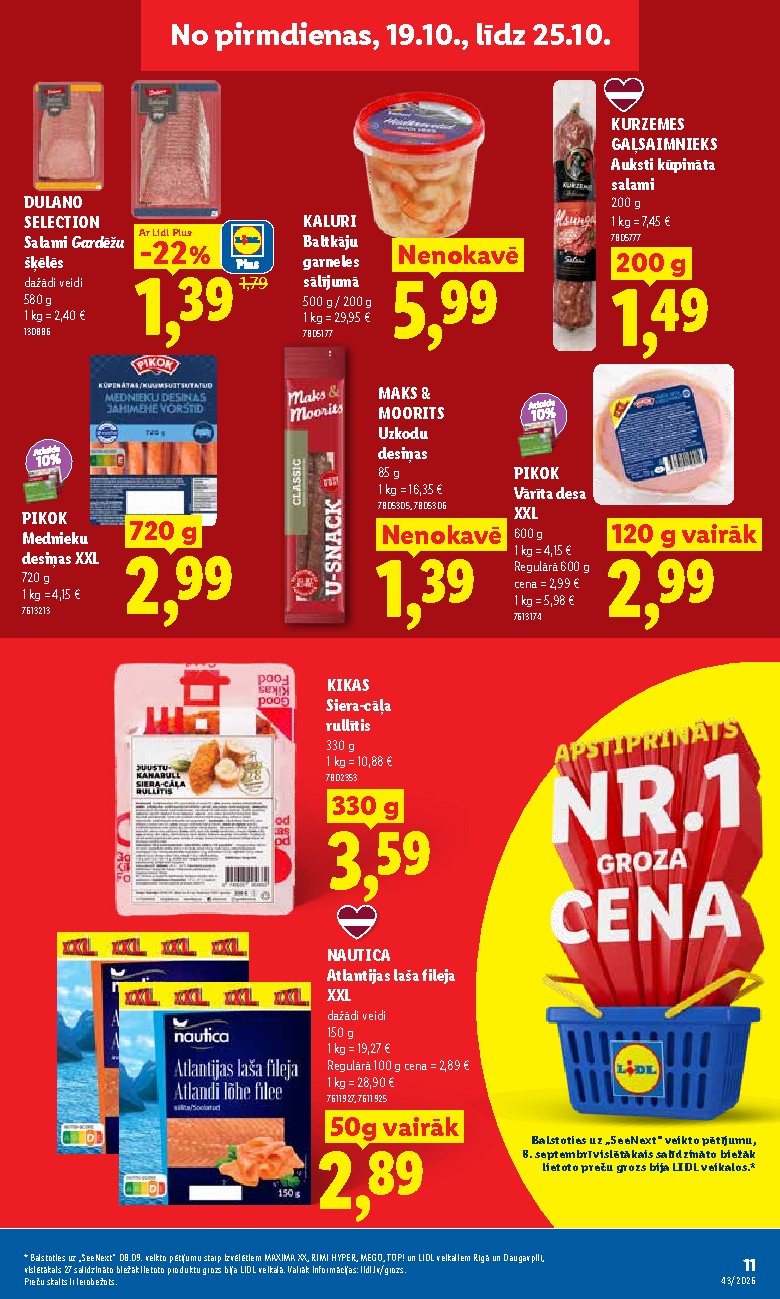 lidl - Aktuālais akciju buklets (2026-10-19 - 2026-10-25) - page: 11