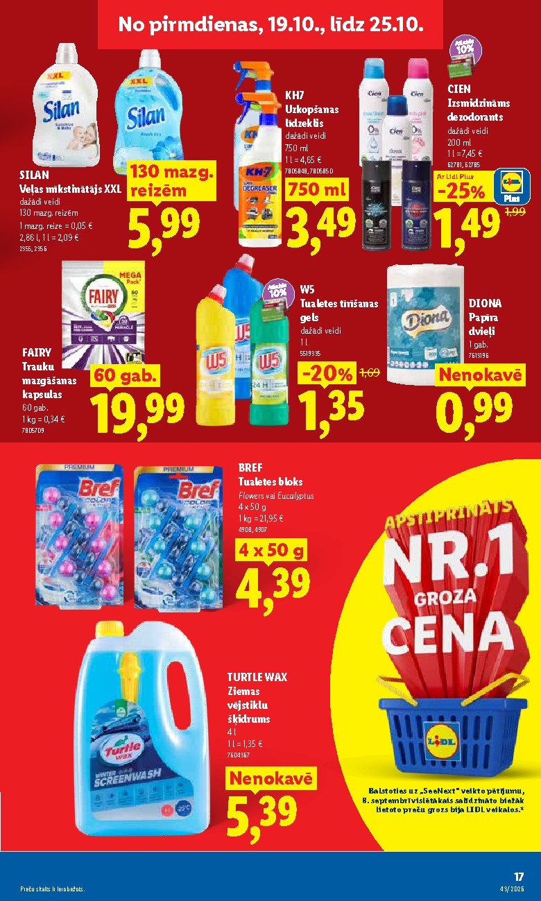 lidl - Aktuālais akciju buklets (2026-10-19 - 2026-10-25) - page: 17