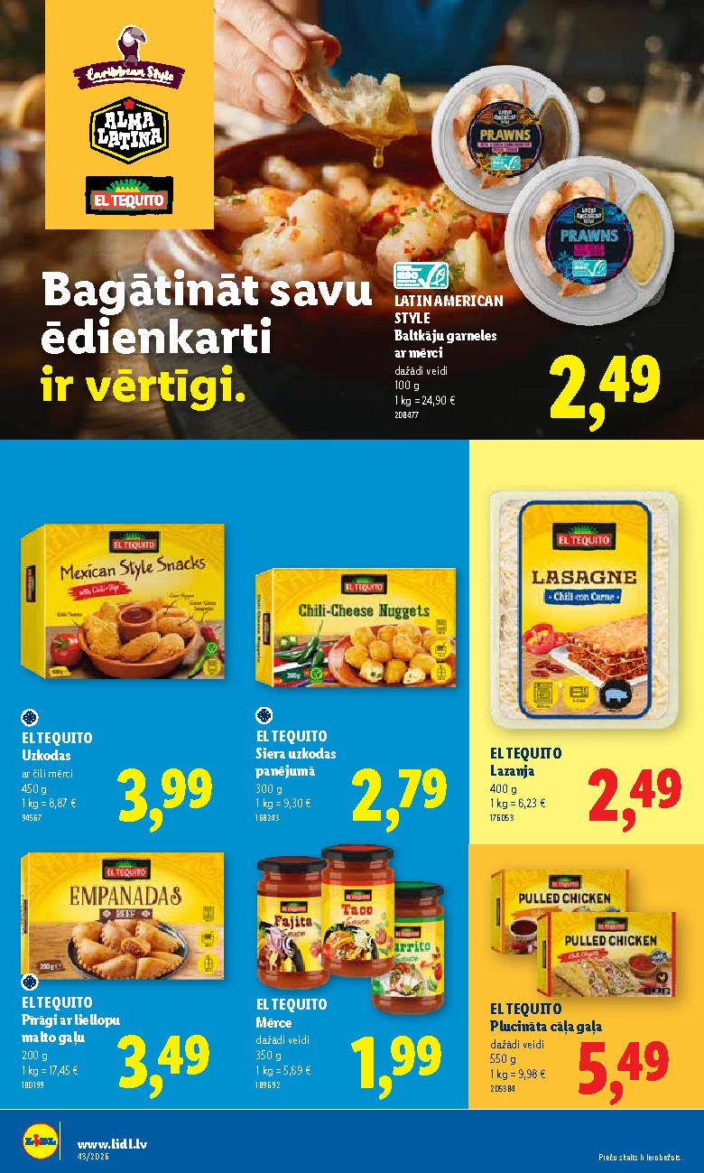lidl - Aktuālais akciju buklets (2026-10-19 - 2026-10-25) - page: 18
