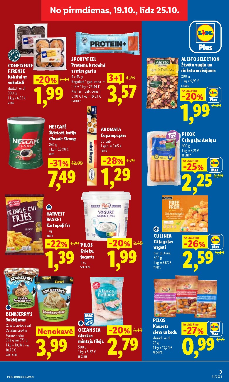 lidl - Aktuālais akciju buklets (2026-10-19 - 2026-10-25) - page: 3