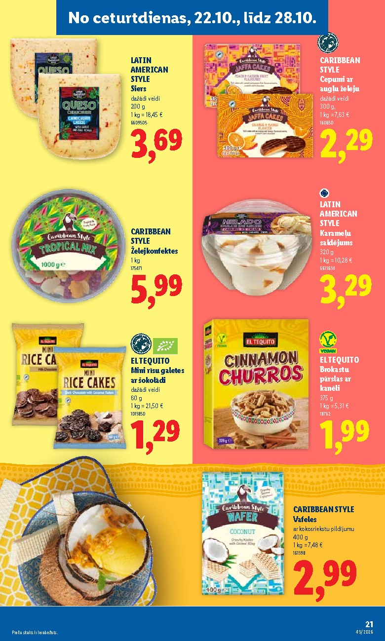 lidl - Aktuālais akciju buklets (2026-10-19 - 2026-10-25) - page: 21