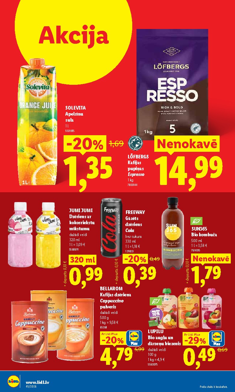 lidl - Aktuālais akciju buklets (2026-10-19 - 2026-10-25) - page: 22