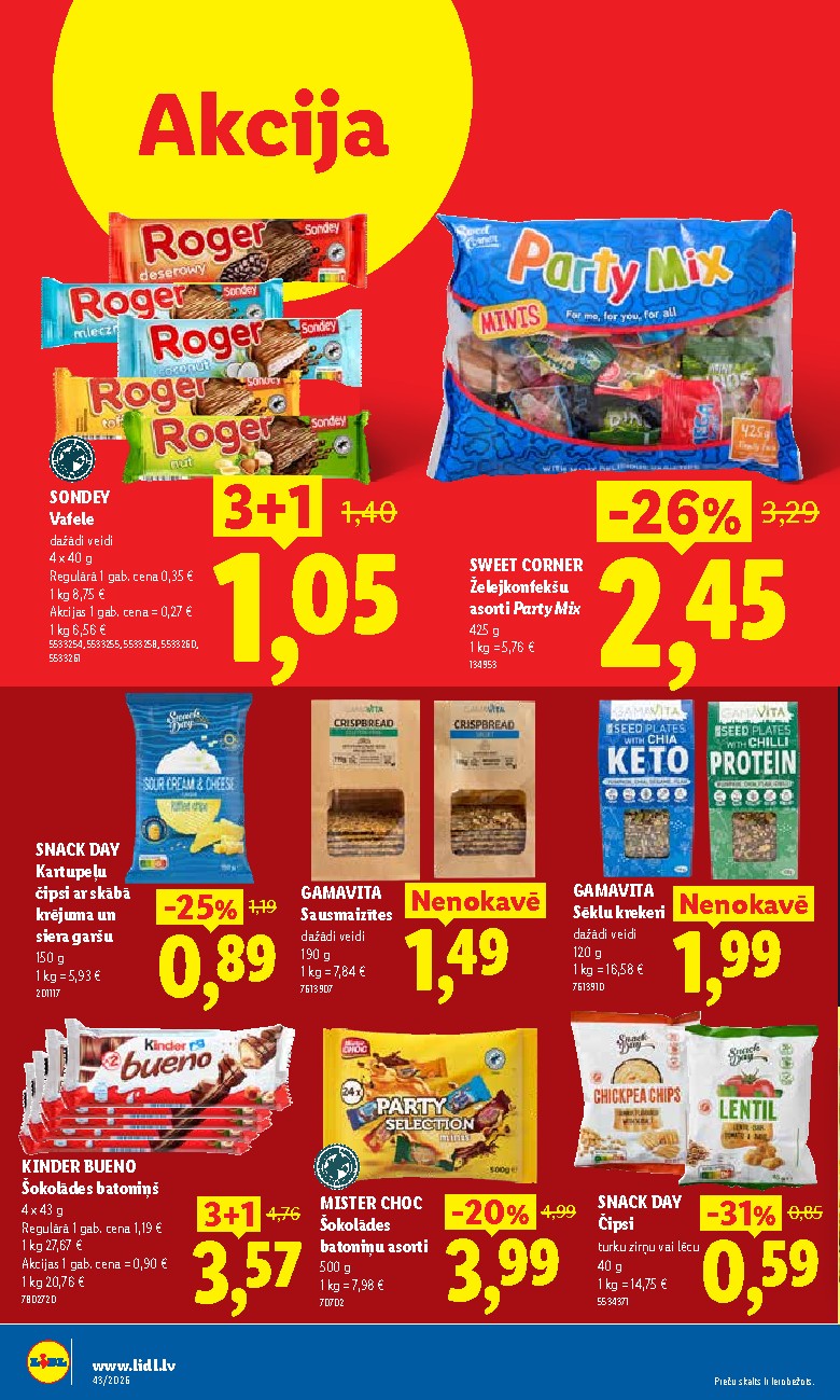lidl - Aktuālais akciju buklets (2026-10-19 - 2026-10-25) - page: 26