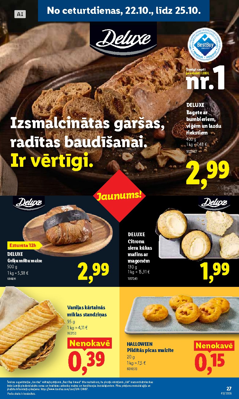 lidl - Aktuālais akciju buklets (2026-10-19 - 2026-10-25) - page: 27