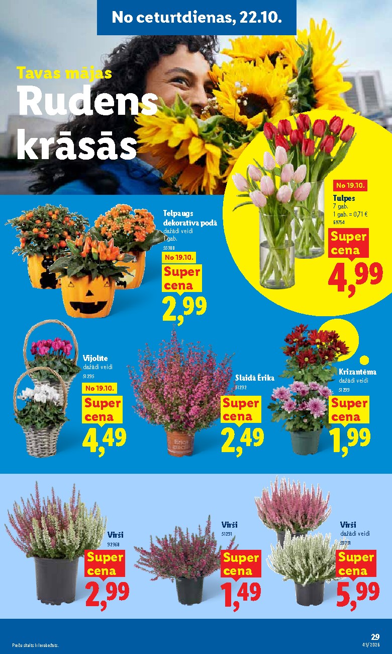 lidl - Aktuālais akciju buklets (2026-10-19 - 2026-10-25) - page: 29