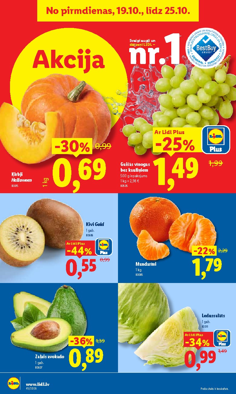 lidl - Aktuālais akciju buklets (2026-10-19 - 2026-10-25) - page: 4