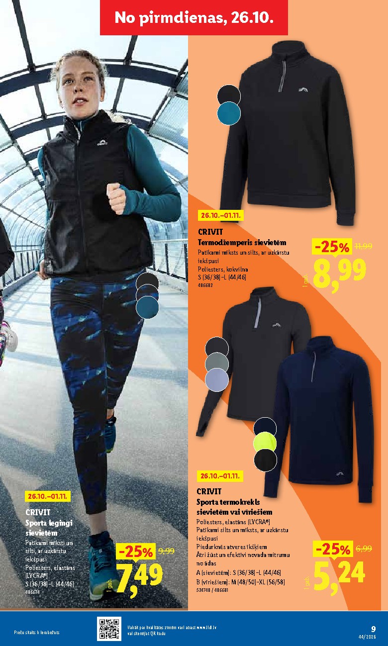 lidl - Nepārtikas preču piedāvājums (2026-10-26 - 2026-11-01) - page: 9