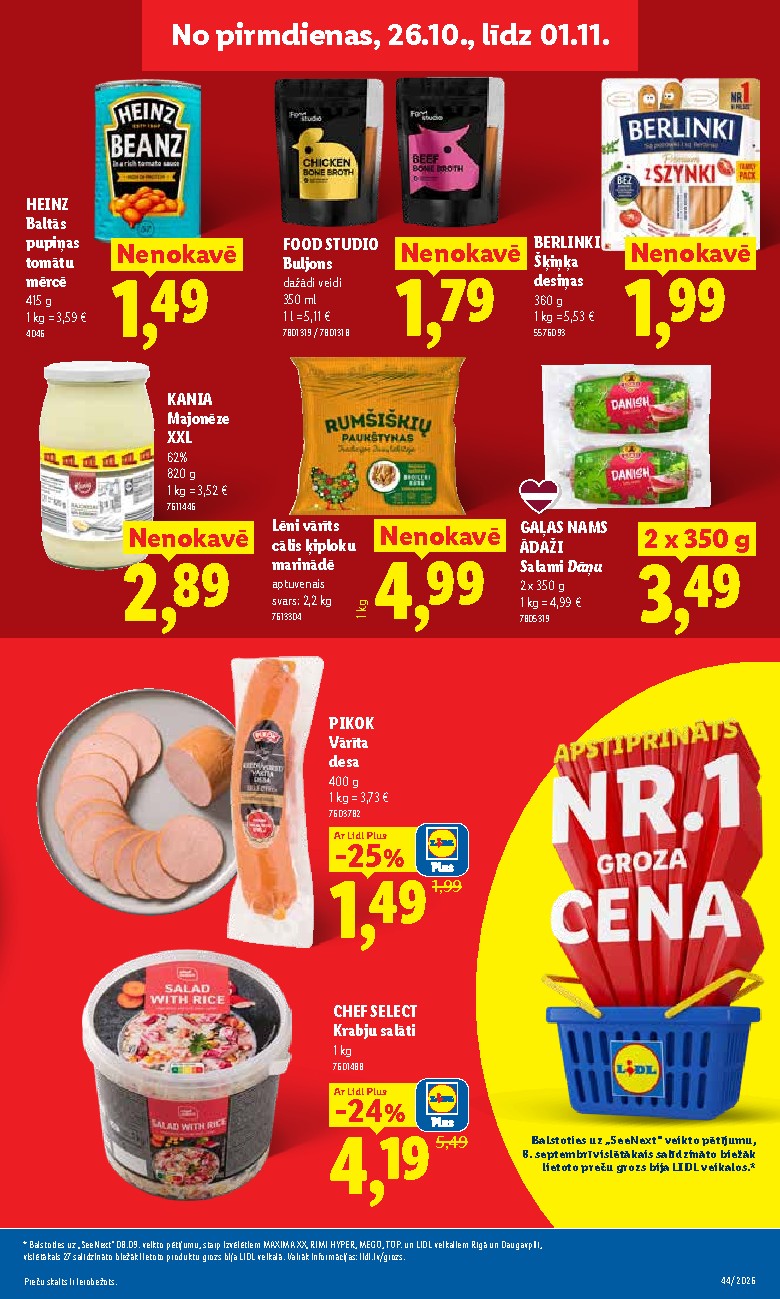 lidl - Aktuālais akciju buklets (2026-10-26 - 2026-11-01) - page: 13