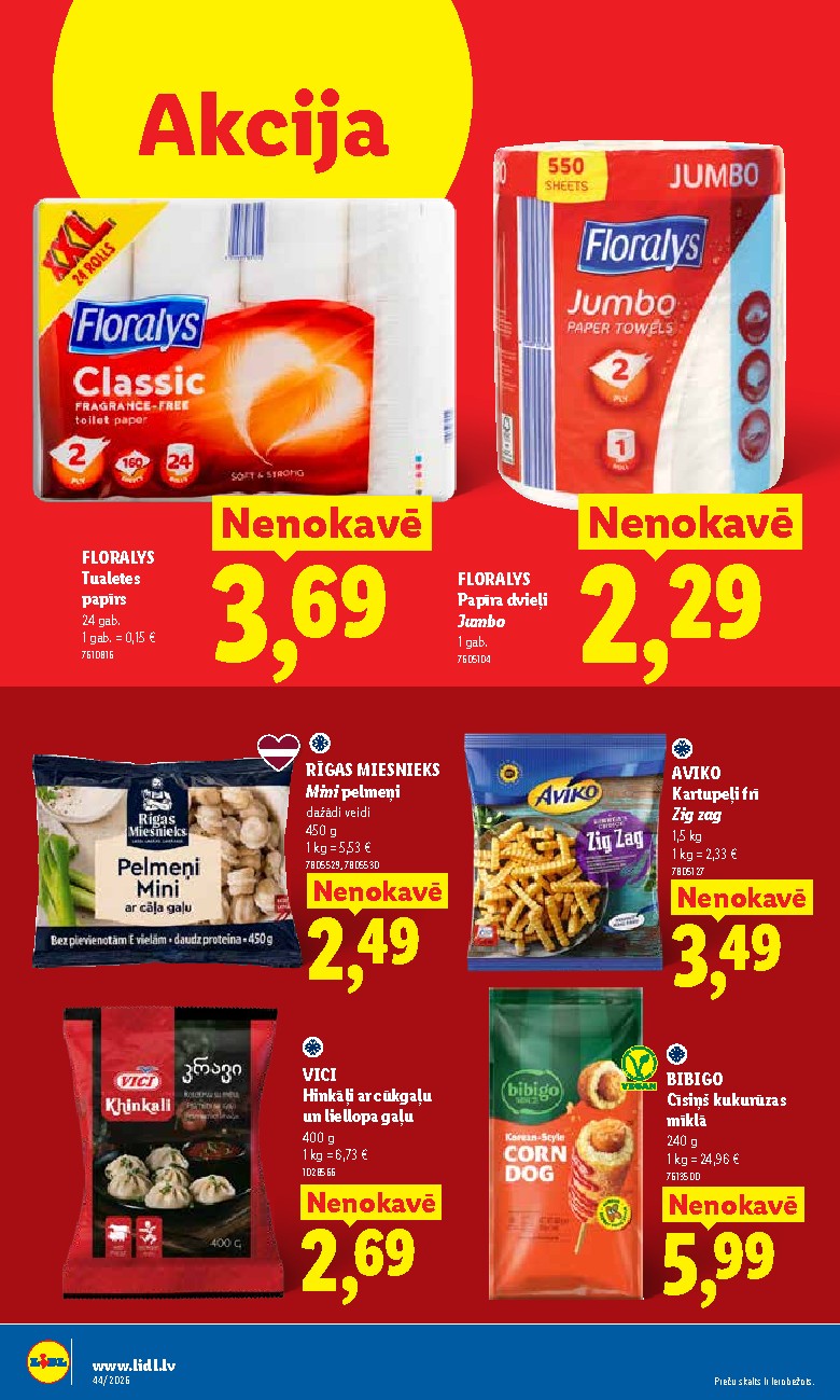 lidl - Aktuālais akciju buklets (2026-10-26 - 2026-11-01) - page: 18