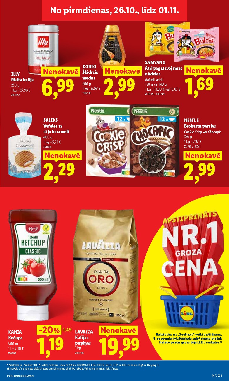 lidl - Aktuālais akciju buklets (2026-10-26 - 2026-11-01) - page: 19