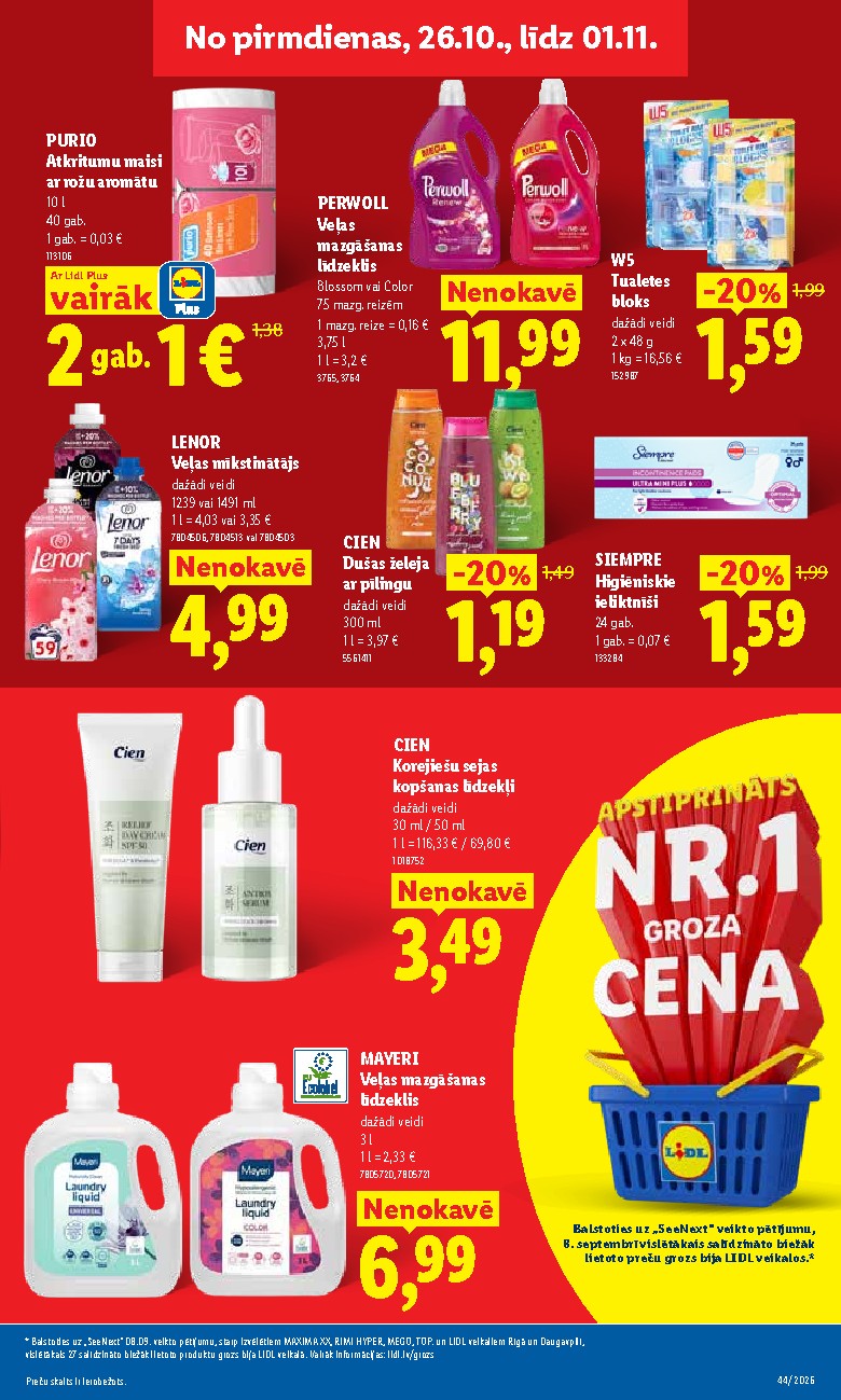 lidl - Aktuālais akciju buklets (2026-10-26 - 2026-11-01) - page: 20