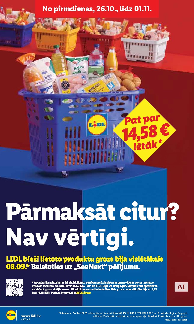lidl - Aktuālais akciju buklets (2026-10-26 - 2026-11-01) - page: 3