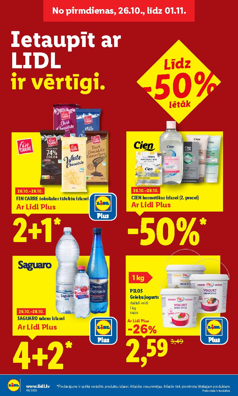 lidl - Aktuālais akciju buklets (2026-10-26 - 2026-11-01) - page: 4
