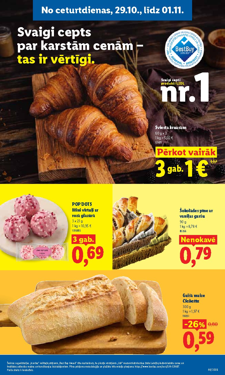 lidl - Aktuālais akciju buklets (2026-10-26 - 2026-11-01) - page: 35