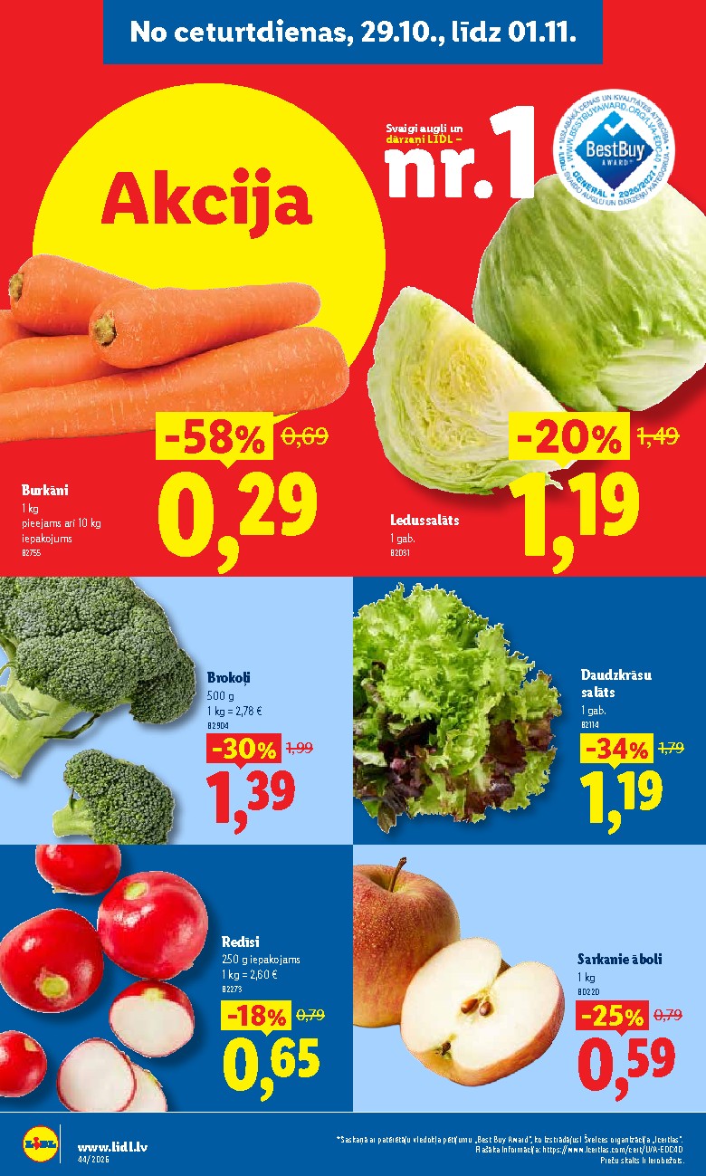 lidl - Aktuālais akciju buklets (2026-10-26 - 2026-11-01) - page: 36