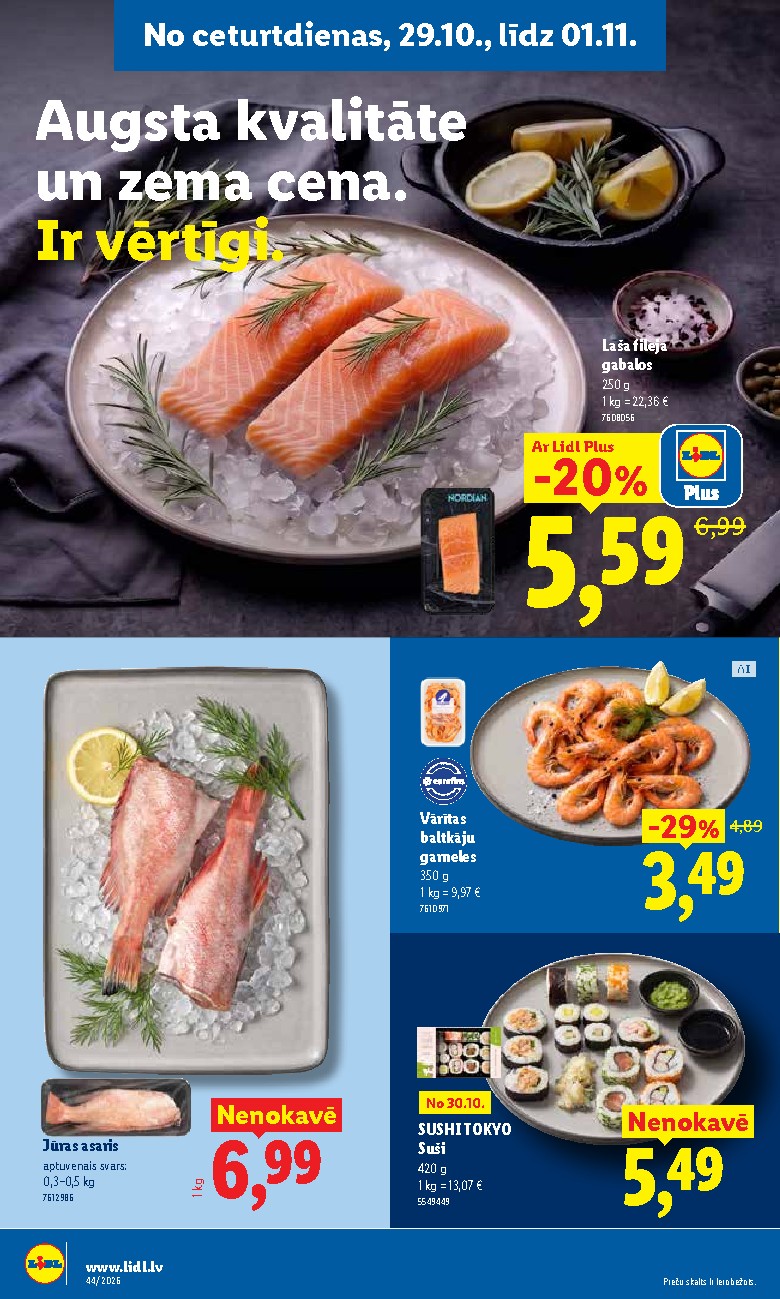 lidl - Aktuālais akciju buklets (2026-10-26 - 2026-11-01) - page: 38
