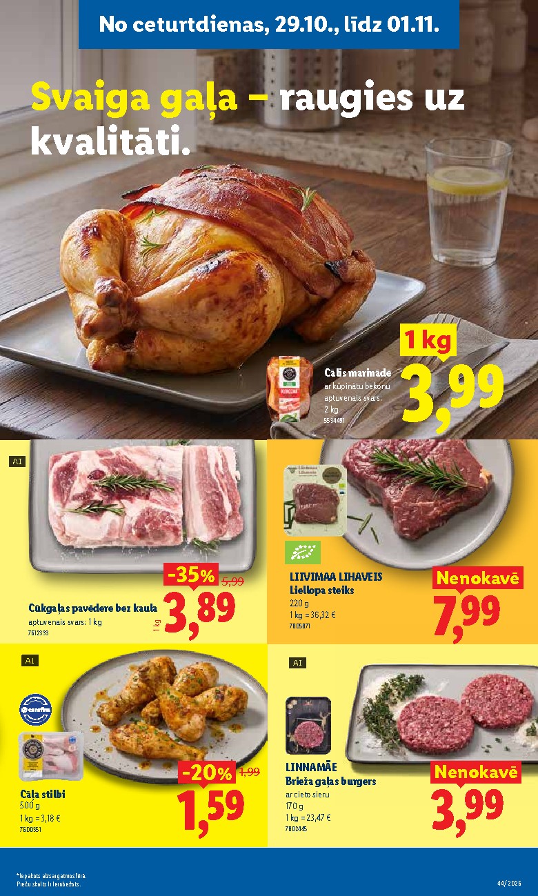 lidl - Aktuālais akciju buklets (2026-10-26 - 2026-11-01) - page: 39