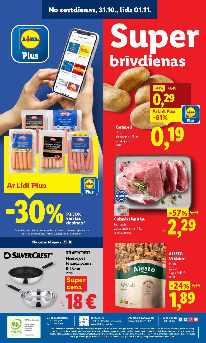 lidl - Aktuālais akciju buklets (2026-10-26 - 2026-11-01) - page: 40