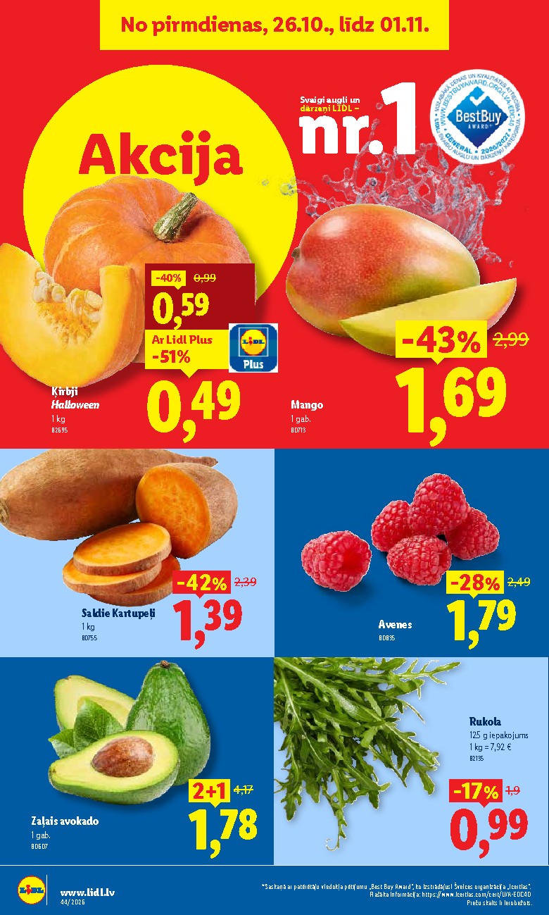 lidl - Aktuālais akciju buklets (2026-10-26 - 2026-11-01) - page: 6
