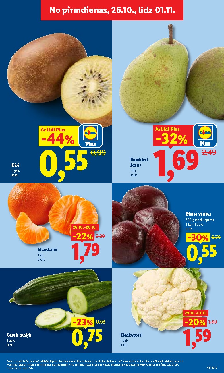 lidl - Aktuālais akciju buklets (2026-10-26 - 2026-11-01) - page: 7