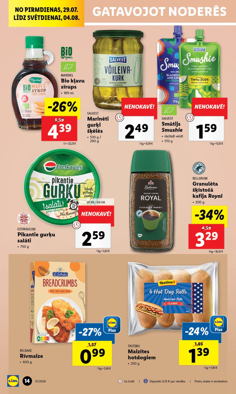 lidl - LIDL (29.07.2024 - 04.08.2024) - page: 14