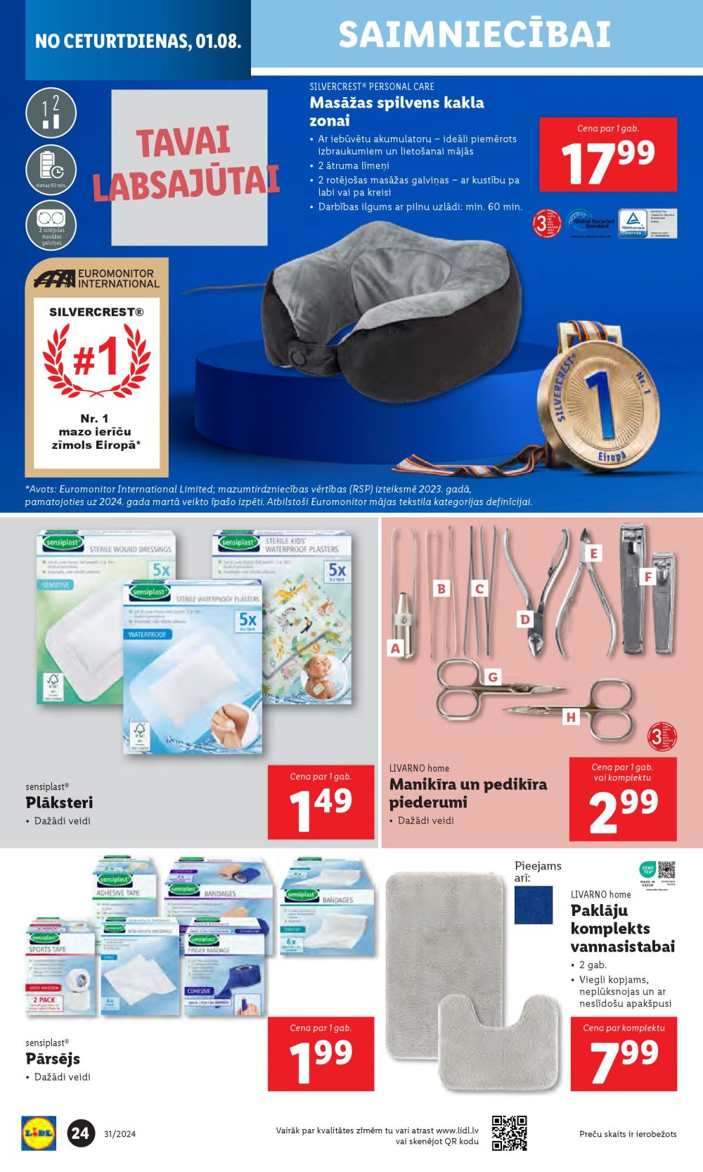 lidl - LIDL - Nepārtikas preču piedāvājums (29.07.2024 - 04.08.2024) - page: 24