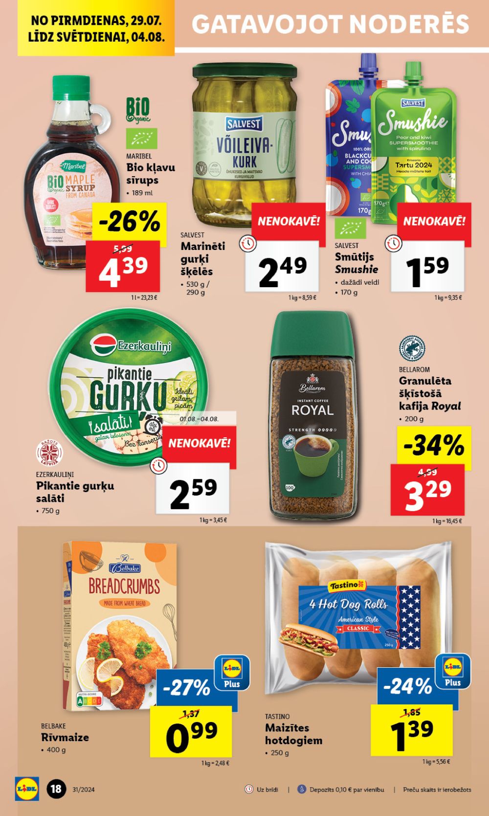 lidl - LIDL (01.08.2024 - 04.08.2024) - page: 18