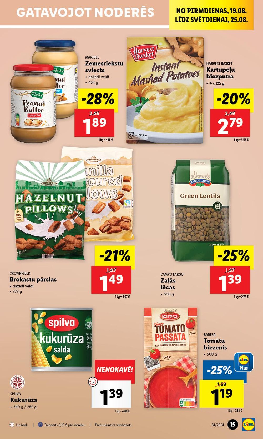 lidl - LIDL (19.08.2024 - 25.08.2024) - page: 15