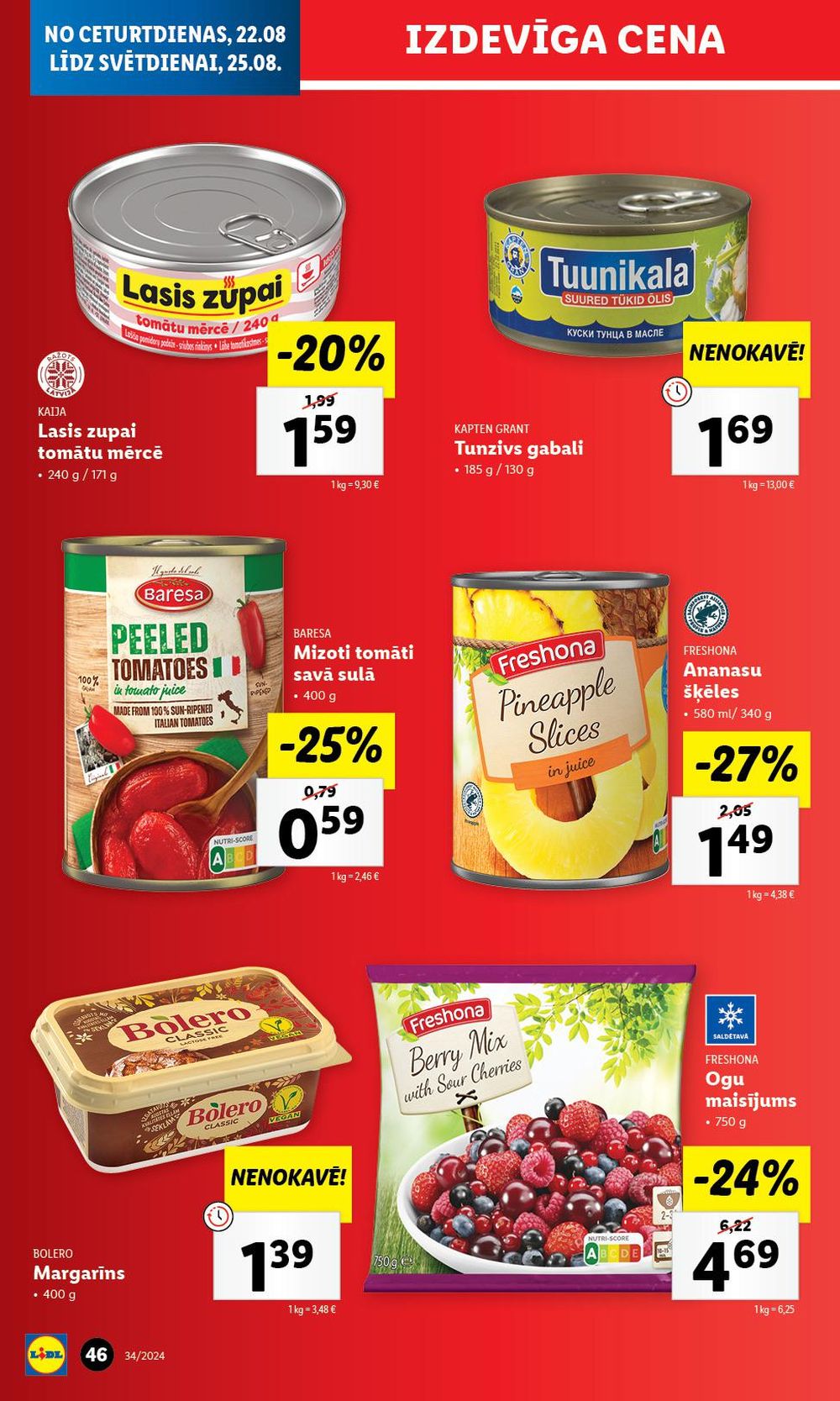 lidl - LIDL (19.08.2024 - 25.08.2024) - page: 46