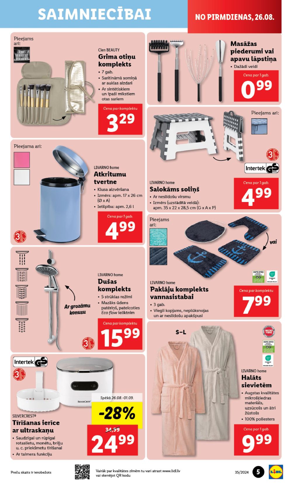 lidl - LIDL - Nepārtikas preču piedāvājums (26.08.2024 - 01.09.2024) - page: 5