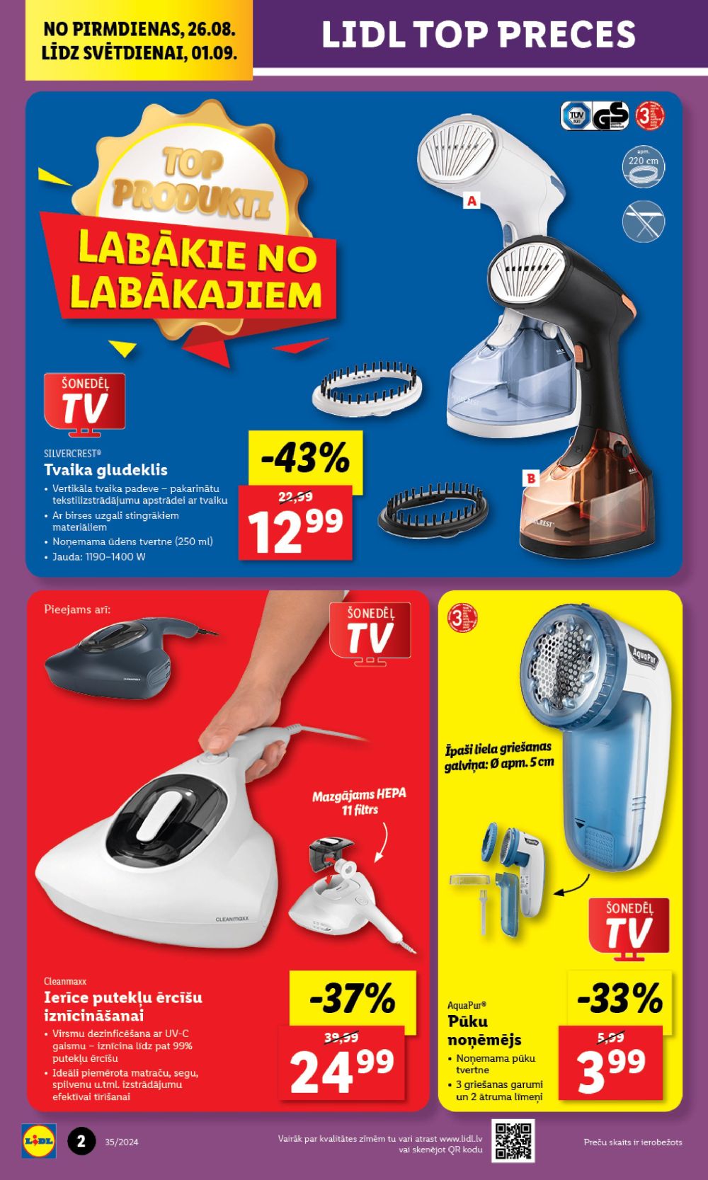 lidl - LIDL - Nepārtikas preču piedāvājums (26.08.2024 - 01.09.2024) - page: 2