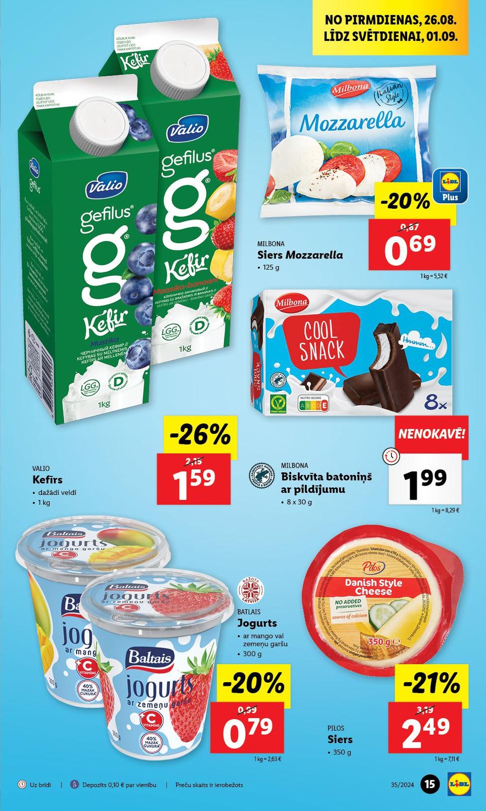 lidl - LIDL (26.08.2024 - 01.09.2024) - page: 15