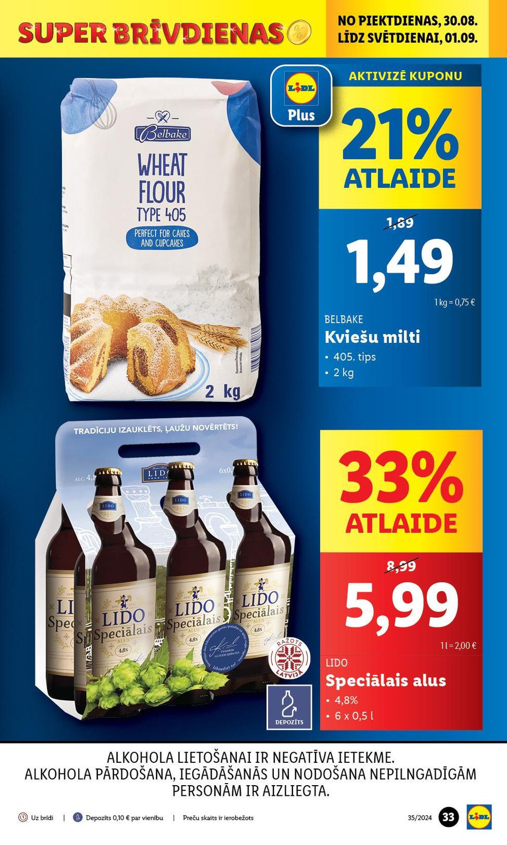 lidl - LIDL (26.08.2024 - 01.09.2024) - page: 33