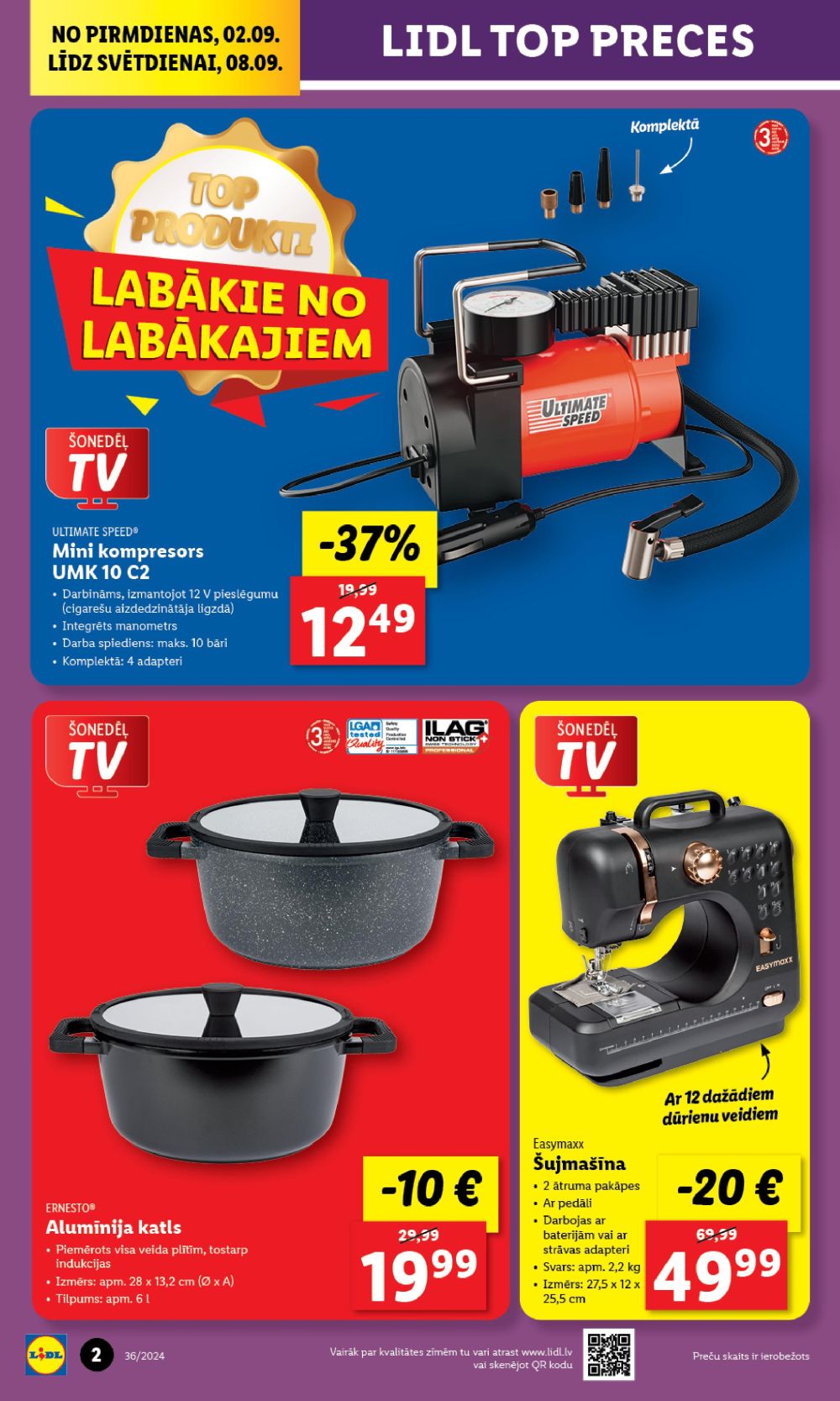 lidl - LIDL - Nepārtikas preču piedāvājums (02.09.2024 - 08.09.2024) - page: 2