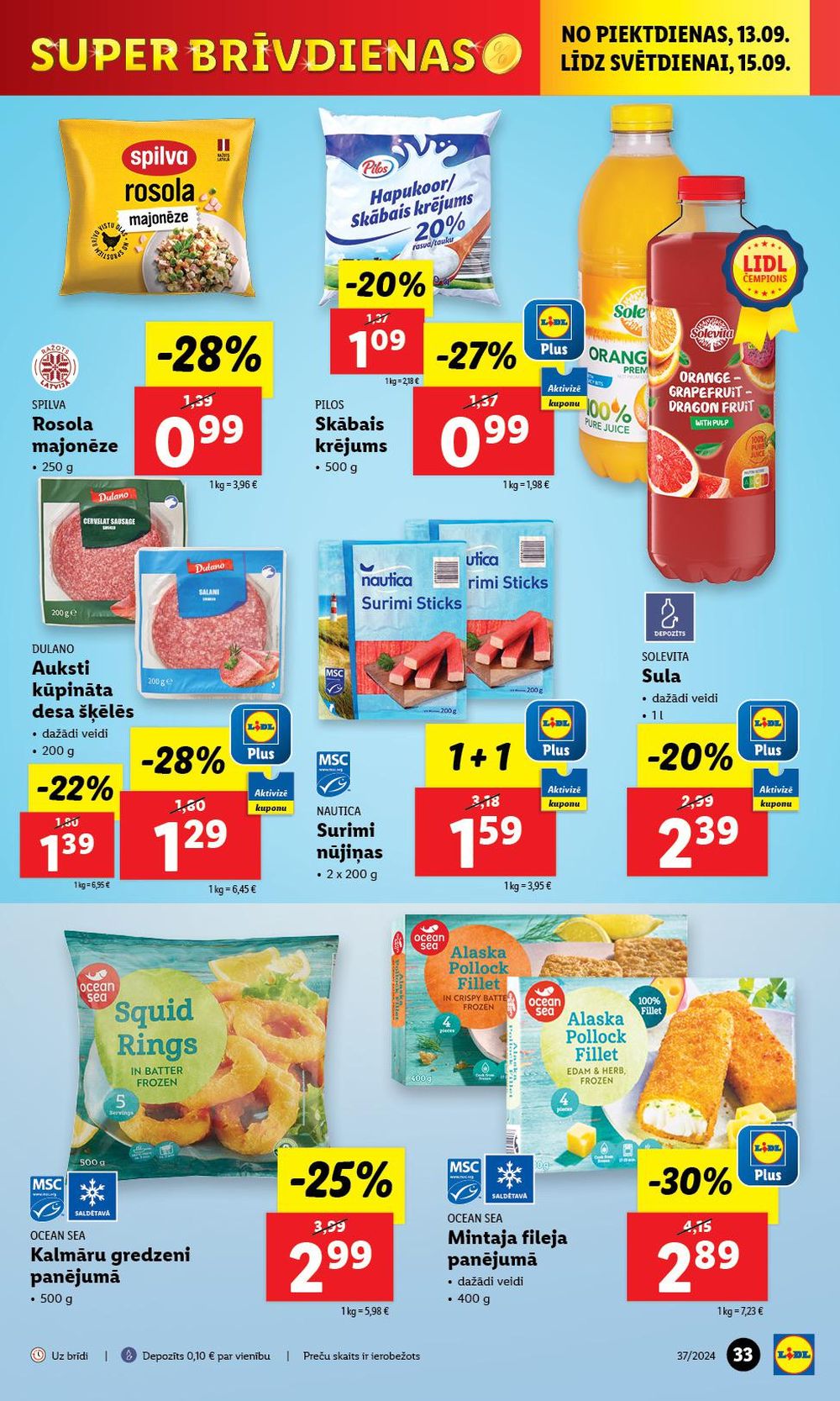 lidl - LIDL (09.09.2024 - 15.09.2024) - page: 33