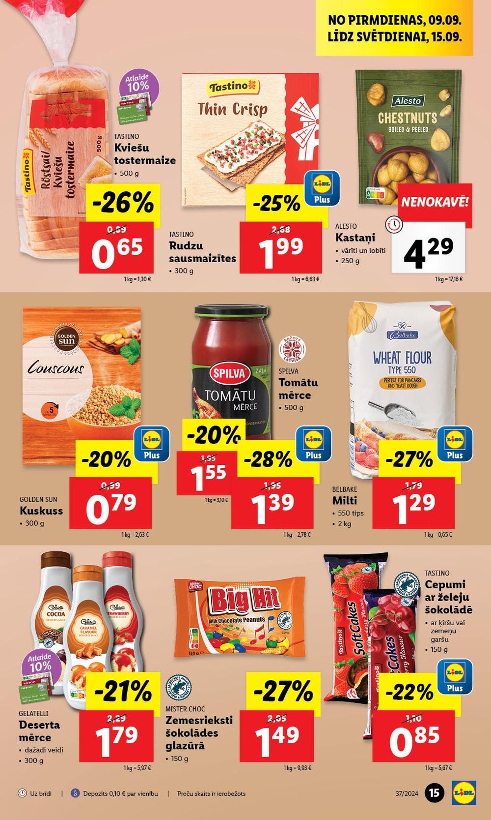 lidl - LIDL (09.09.2024 - 15.09.2024) - page: 15