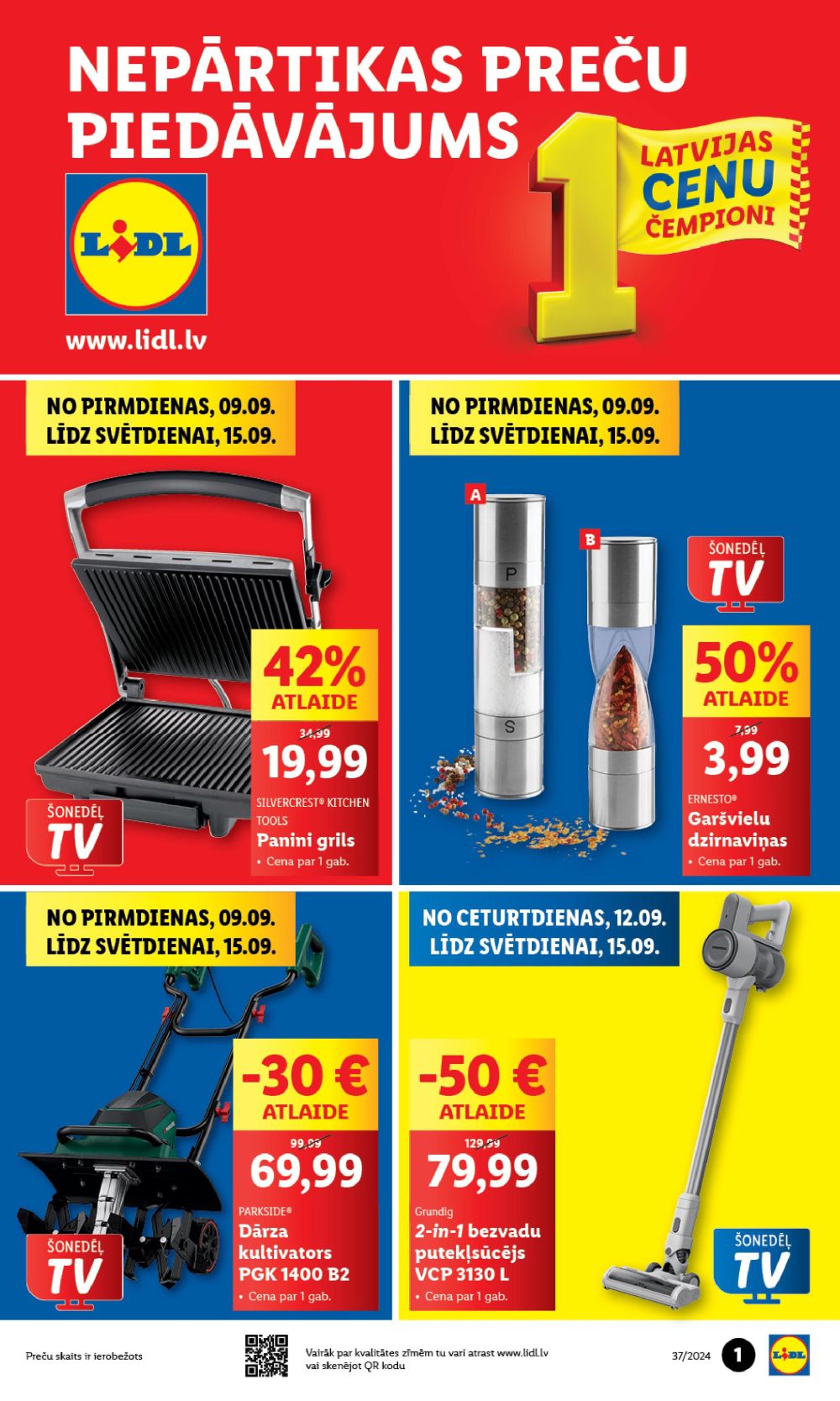 lidl - LIDL - Nepārtikas preču piedāvājums (09.09.2024 - 15.09.2024)