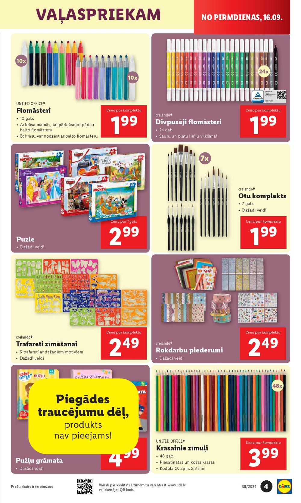 lidl - LIDL - Nepārtikas preču piedāvājums (16.09.2024 - 22.09.2024) - page: 4