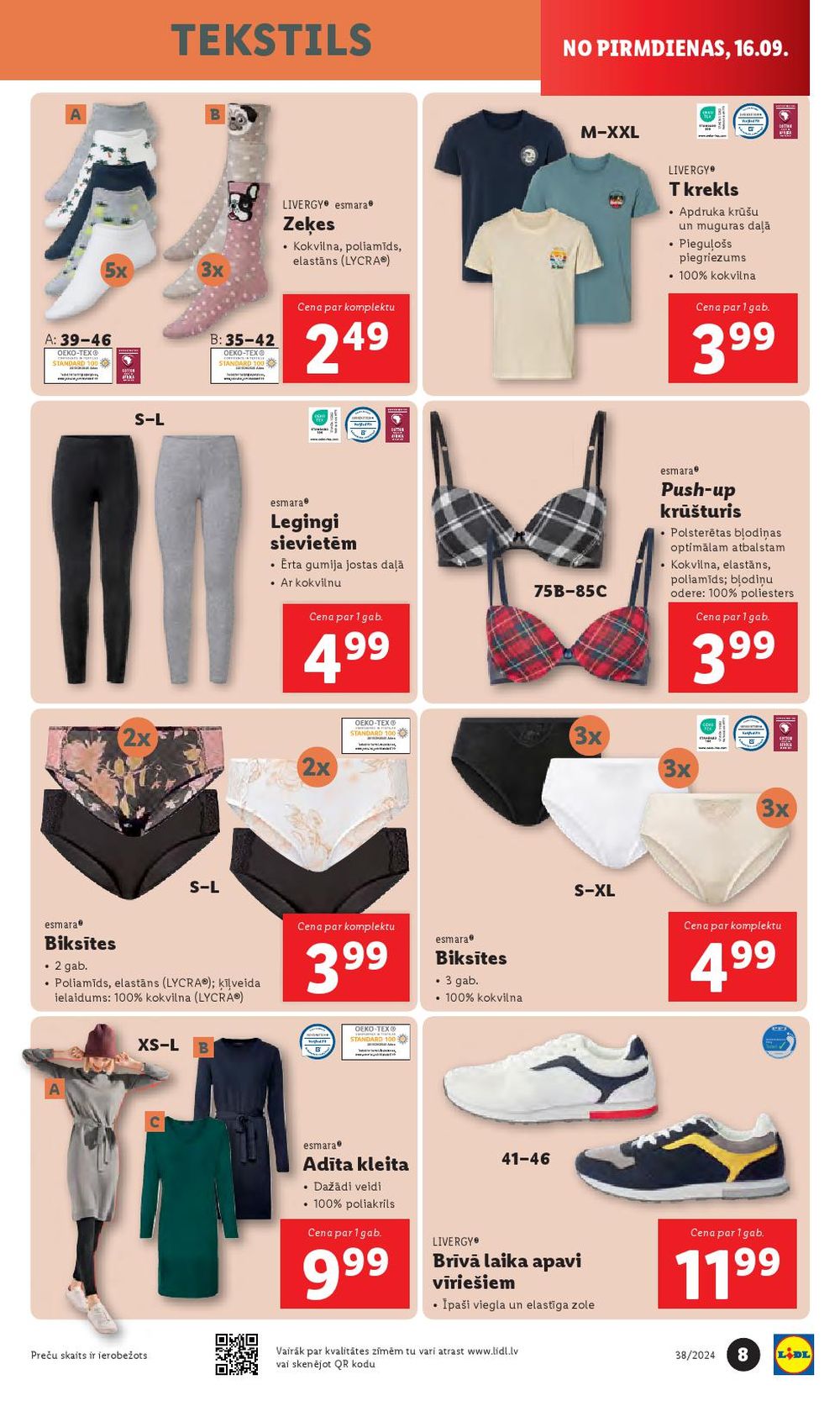 lidl - LIDL - Nepārtikas preču piedāvājums (16.09.2024 - 22.09.2024) - page: 8