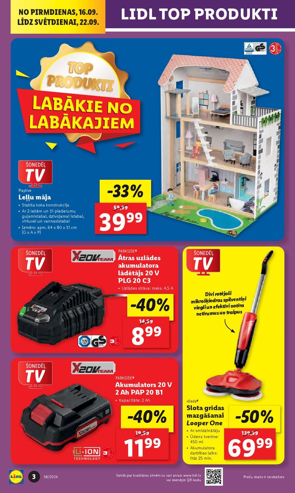 lidl - LIDL - Nepārtikas preču piedāvājums (16.09.2024 - 22.09.2024) - page: 3