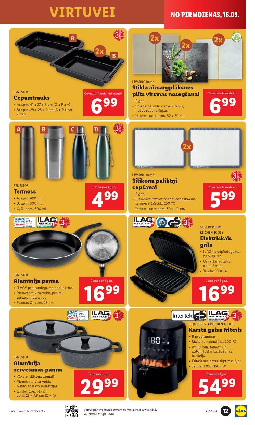 lidl - LIDL - Nepārtikas preču piedāvājums (16.09.2024 - 22.09.2024) - page: 12