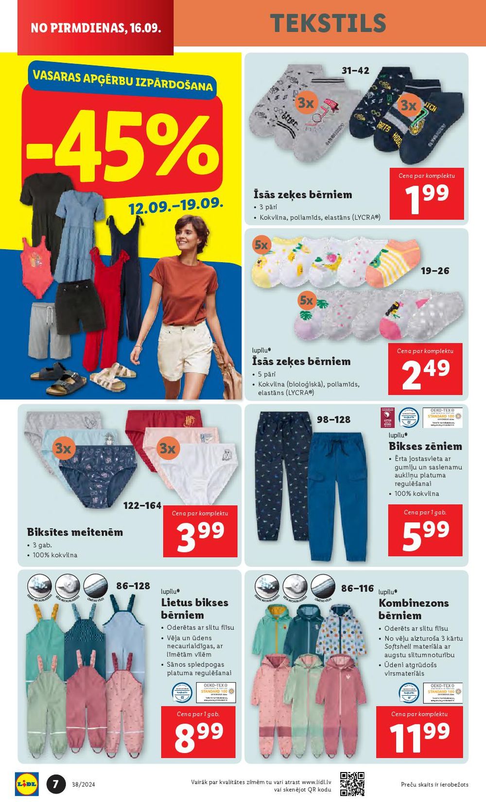 lidl - LIDL - Nepārtikas preču piedāvājums (16.09.2024 - 22.09.2024) - page: 7