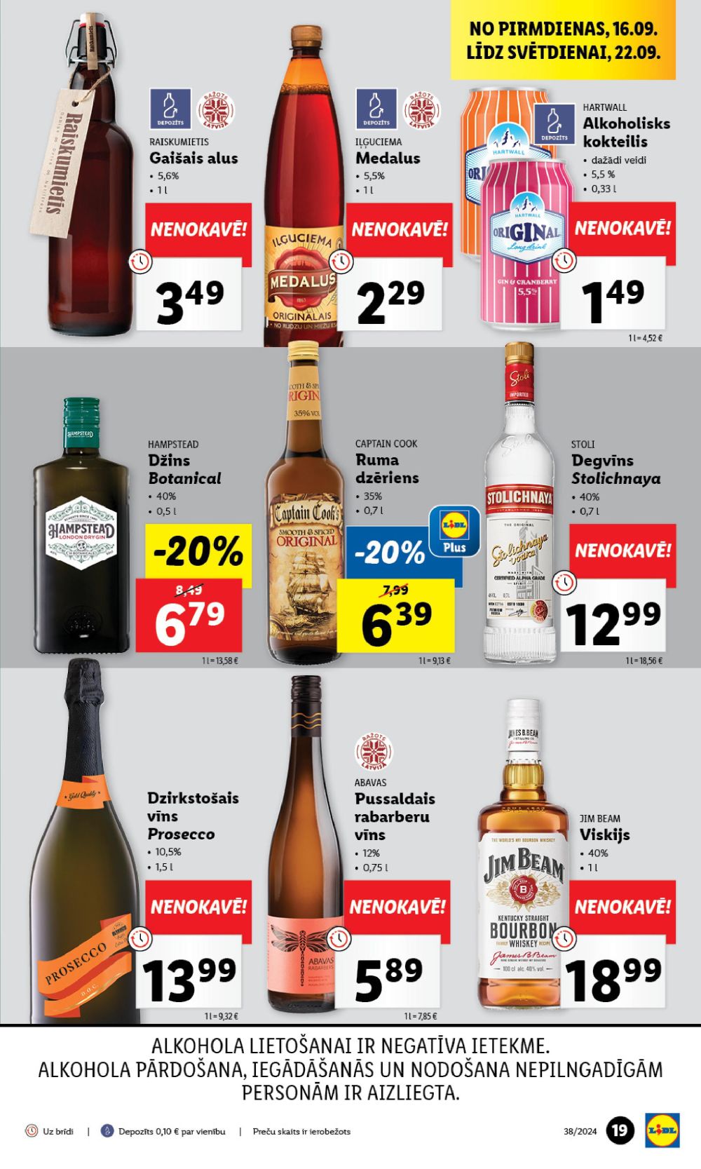 lidl - LIDL (16.09.2024 - 22.09.2024) - page: 19