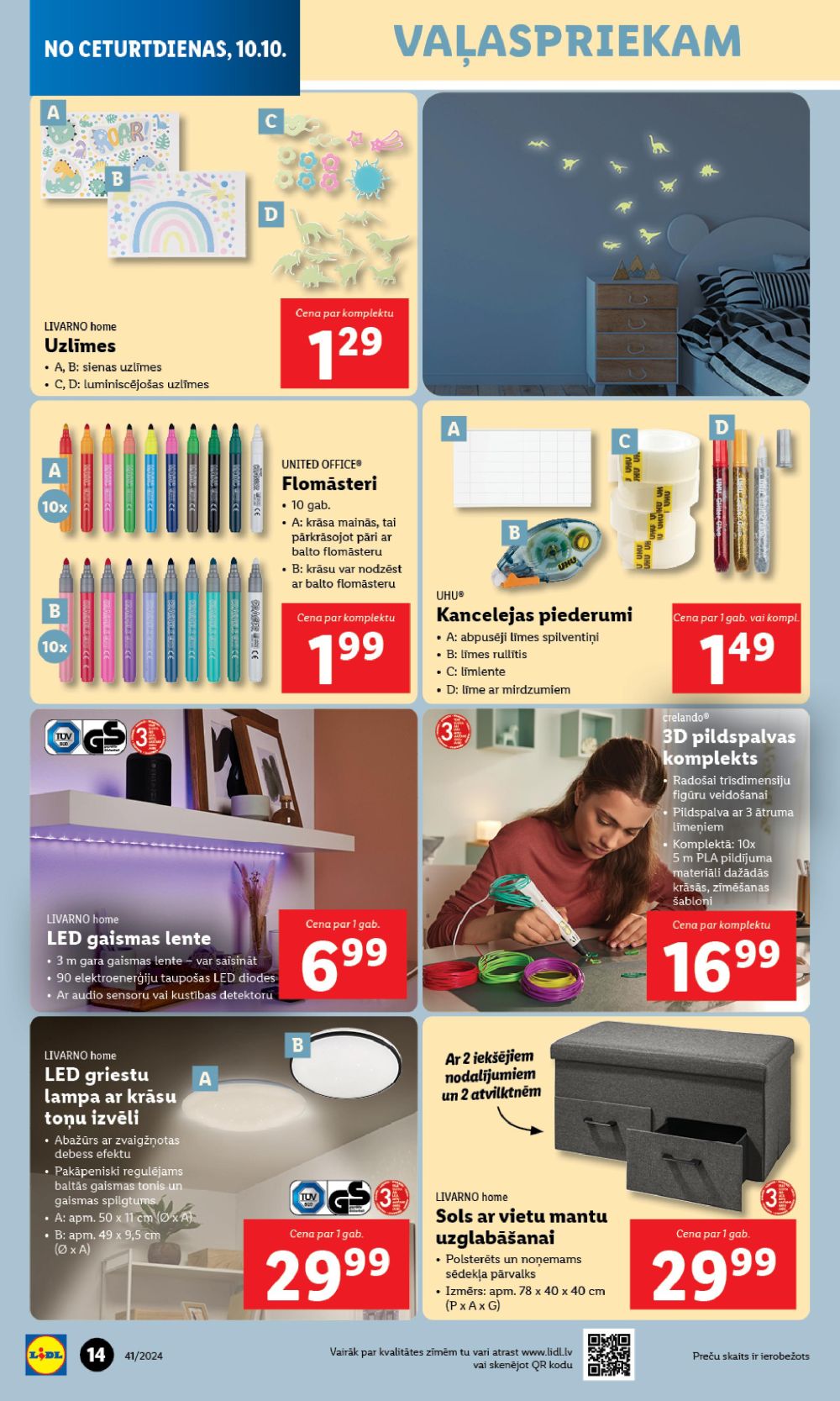 lidl - LIDL - Nepārtikas preču piedāvājums (07.10.2024 - 13.10.2024) - page: 14