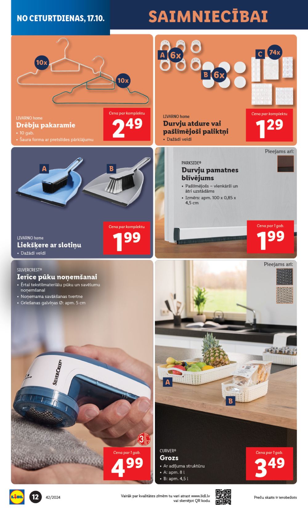 lidl - LIDL - Nepārtikas preču piedāvājums (14.10.2024 - 20.10.2024) - page: 12