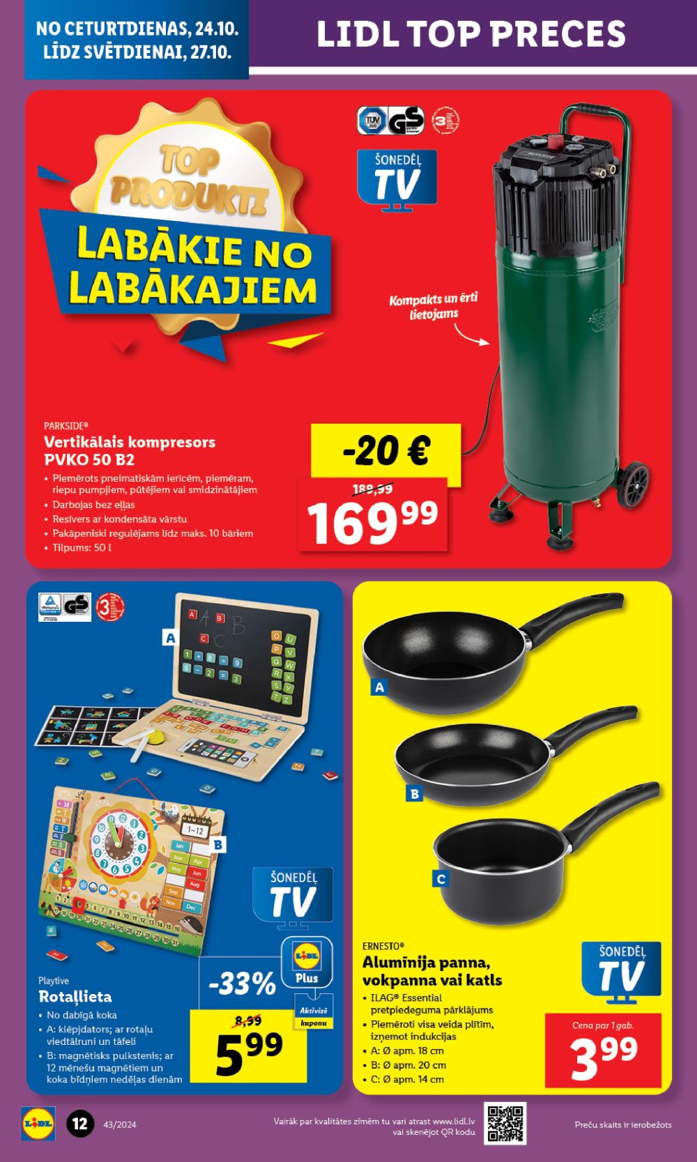 lidl - LIDL - Nepārtikas preču piedāvājums (21.10.2024 - 27.10.2024) - page: 12