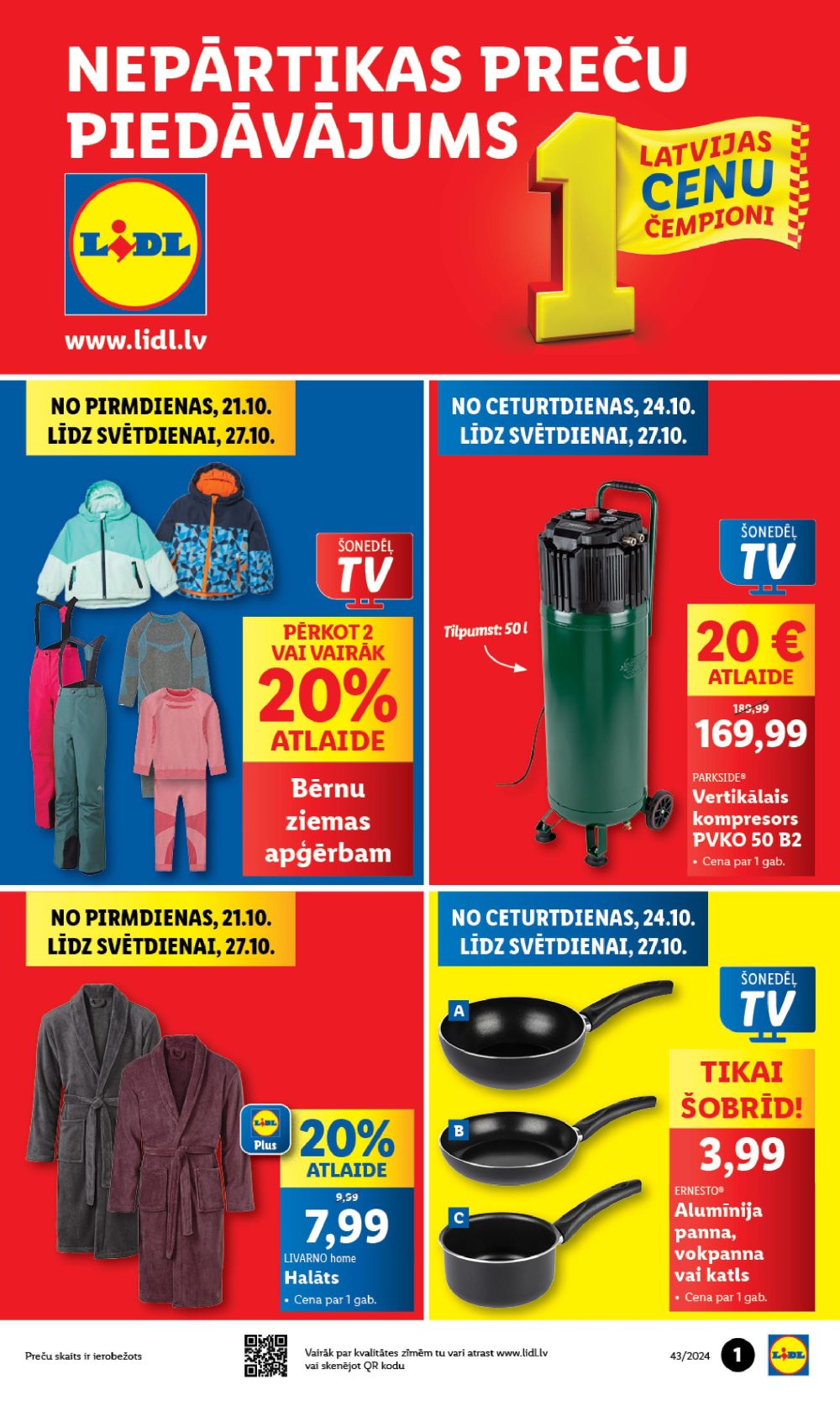 lidl - LIDL - Nepārtikas preču piedāvājums (21.10.2024 - 27.10.2024)