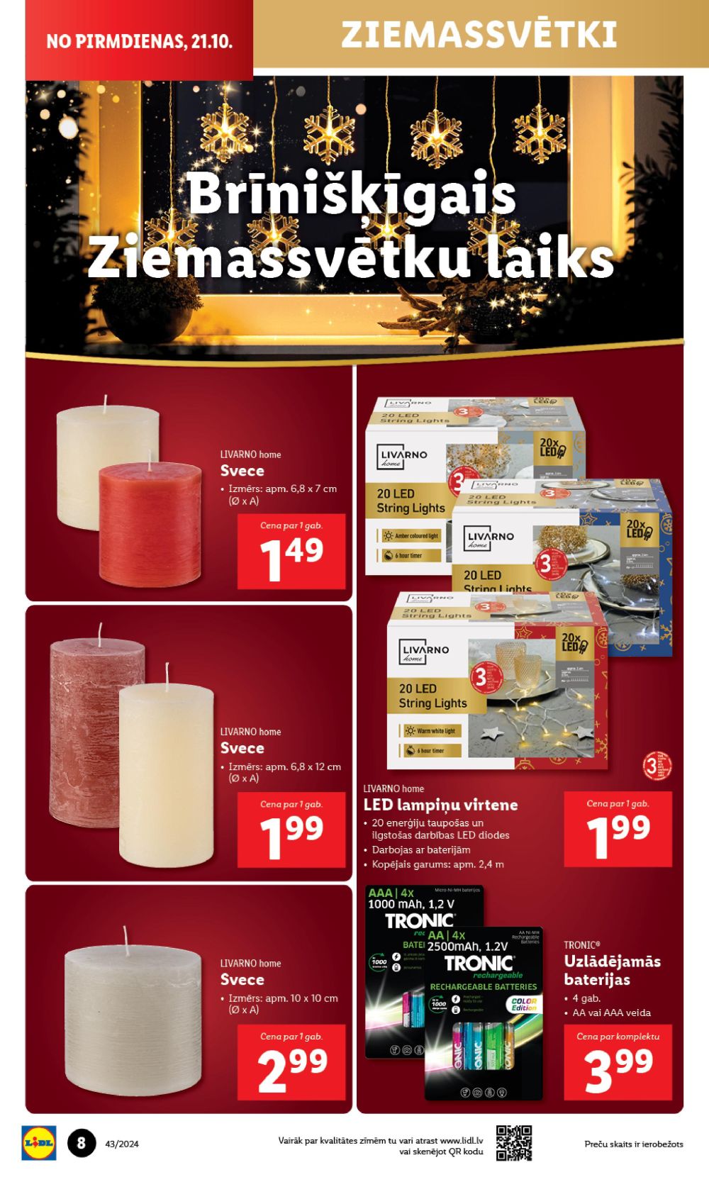 lidl - LIDL - Nepārtikas preču piedāvājums (21.10.2024 - 27.10.2024) - page: 8